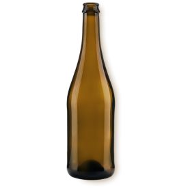 Dorato 750 pezsgősüveg - barna