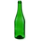 Dorato 750 pezsgősüveg - zöld