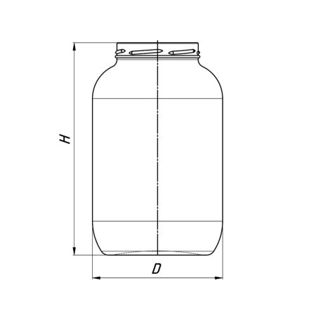 3720 TO 100 befőttesüveg